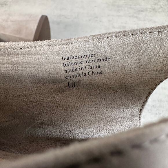 Seychelles Playwright II Heeled Sandal Womens US 10 Leather Peep Toe Slingback - Picture 7 of 7